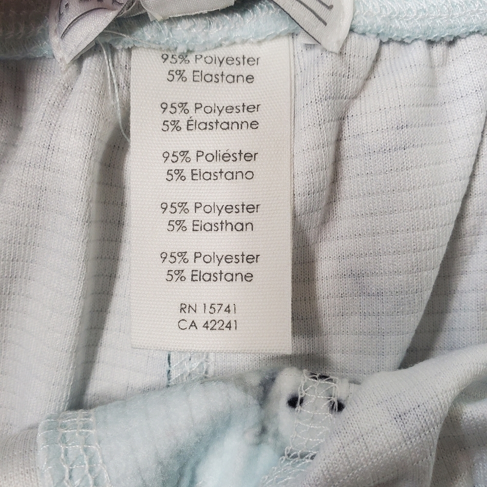 PJ Salvage just chill polar bear loungewear pajama pants ice blue Winter Whimsy - Picture 6 of 7
